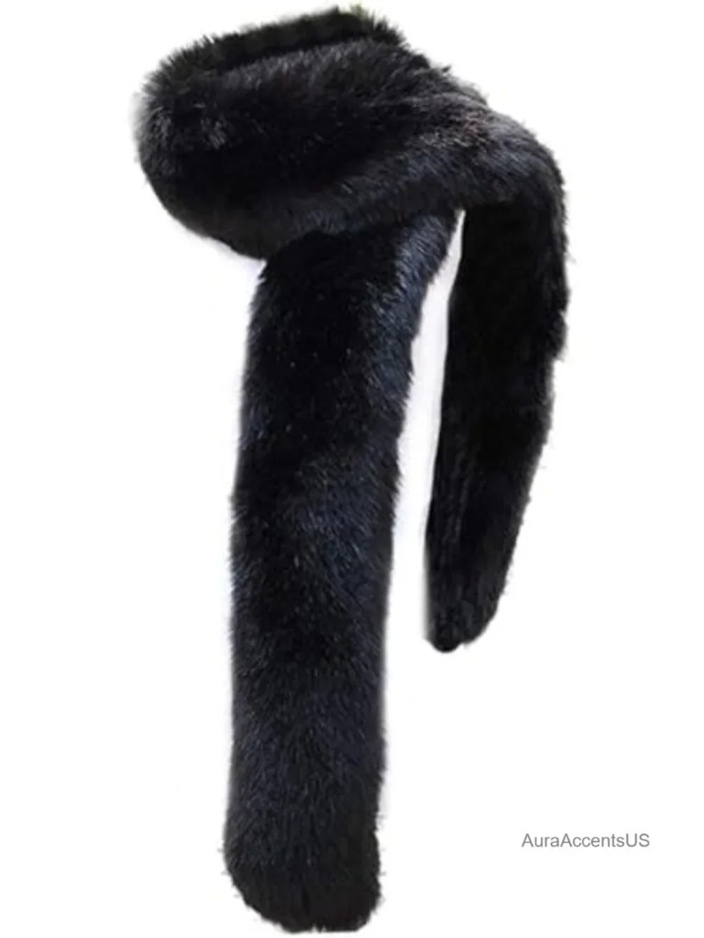 Faux Fur Scarf Collar Stole Shawl Wrap Winter Warm Fashion Accessory